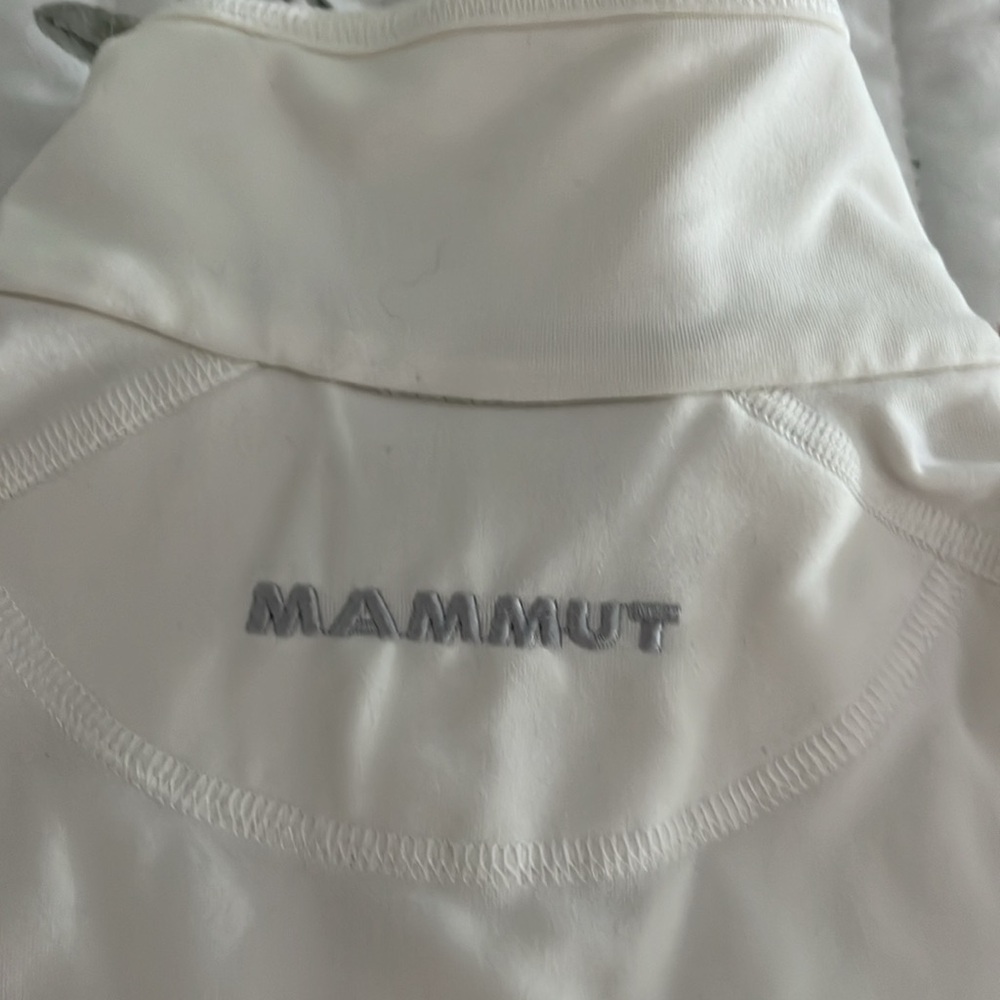 Mammut women’s small white quarter zip stretchy sweatshirt - Picture 6 of 10